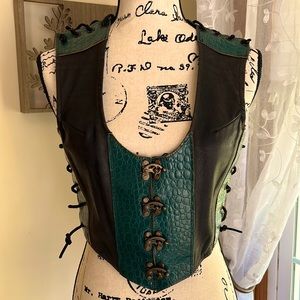 Handcrafted Leather vest, purchased at the Bristol RennFaire.